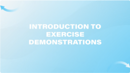 Learn more about adaptive exercise through these videos.